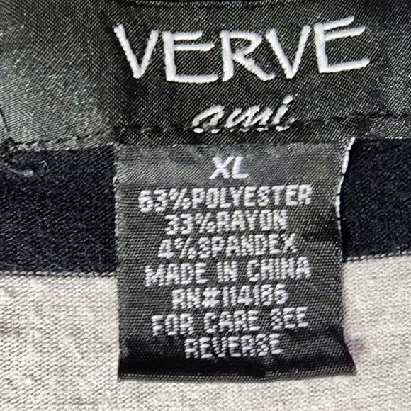 💞4/$20💞  Verve Ami Striped Tank Top Size XL - Picture 4 of 4